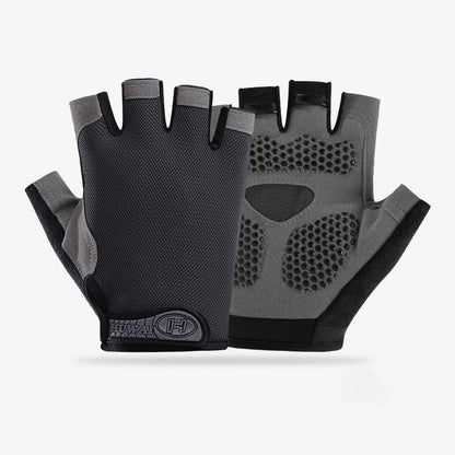 Air-Grip Breathable Fingerless Workout Gloves