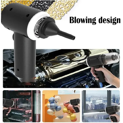 9000Pa Portable Wireless Wet & Dry Car Vacuum
