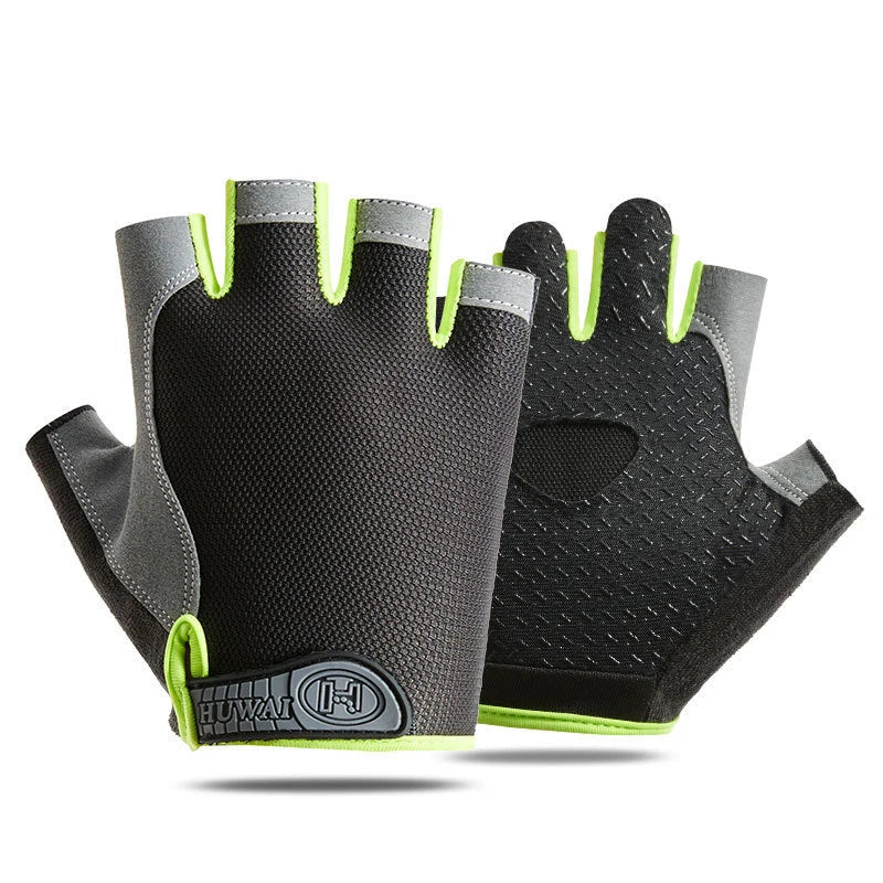 Pro-Flex Anti-Slip Fingerless Gym Gloves
