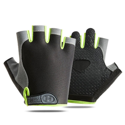 Pro-Flex Anti-Slip Fingerless Gym Gloves