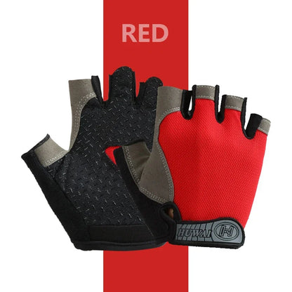 Air-Grip Breathable Fingerless Workout Gloves