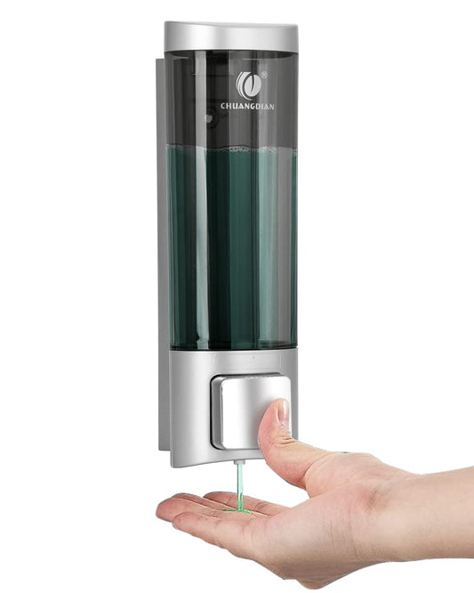 Wall Mounted Soap Dispenser 200ml – Refillable Liquid Dispenser for Bathroom & Kitchen